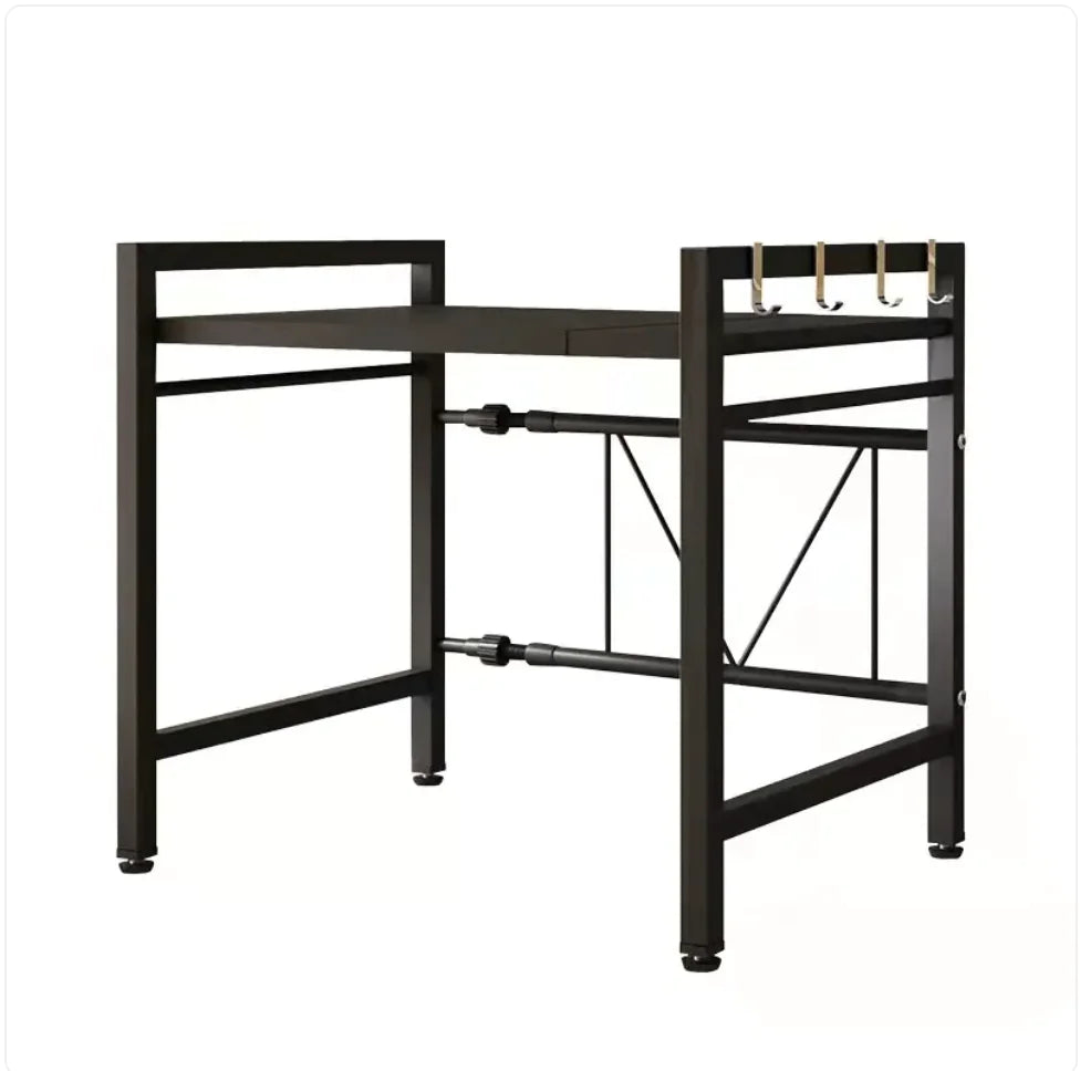 Extendable Kitchen Microwave Shelf